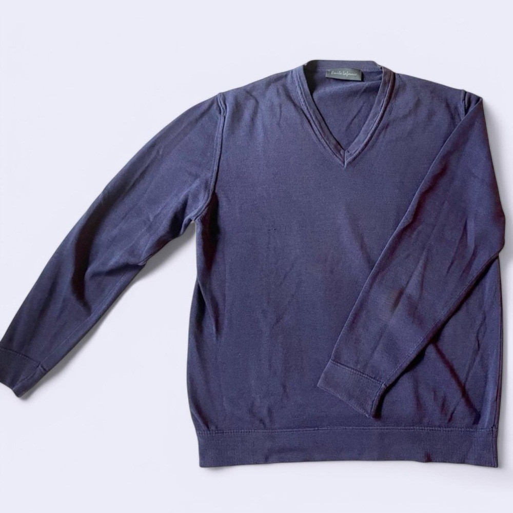 Emile Lafaurie Men's Longsleeve V Neck Sweater